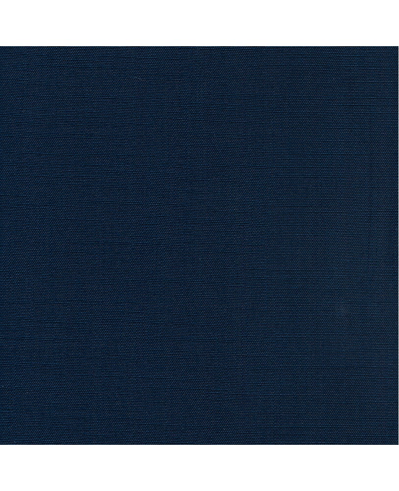 Navy Blue Solid Color Cotton Curtain( set of 2)  