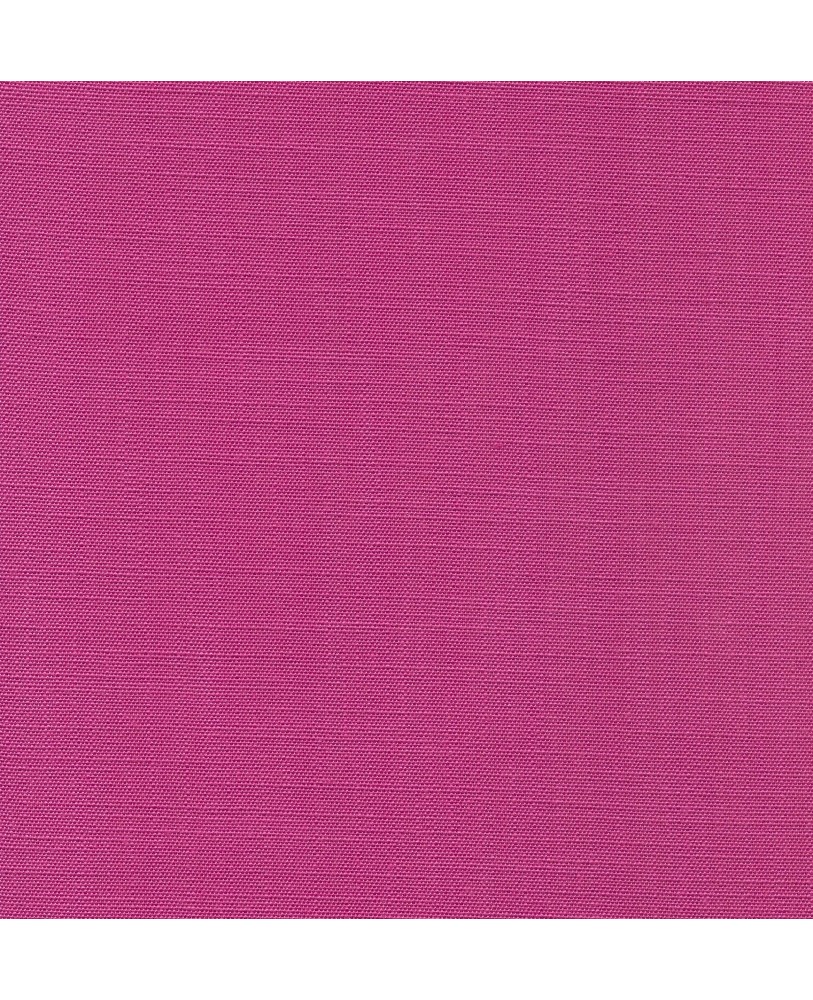 Fuscia Pink Solid Color Cotton Custom Curtain Fabric 