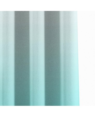 Blue and White Ombre Eyelet Curtain